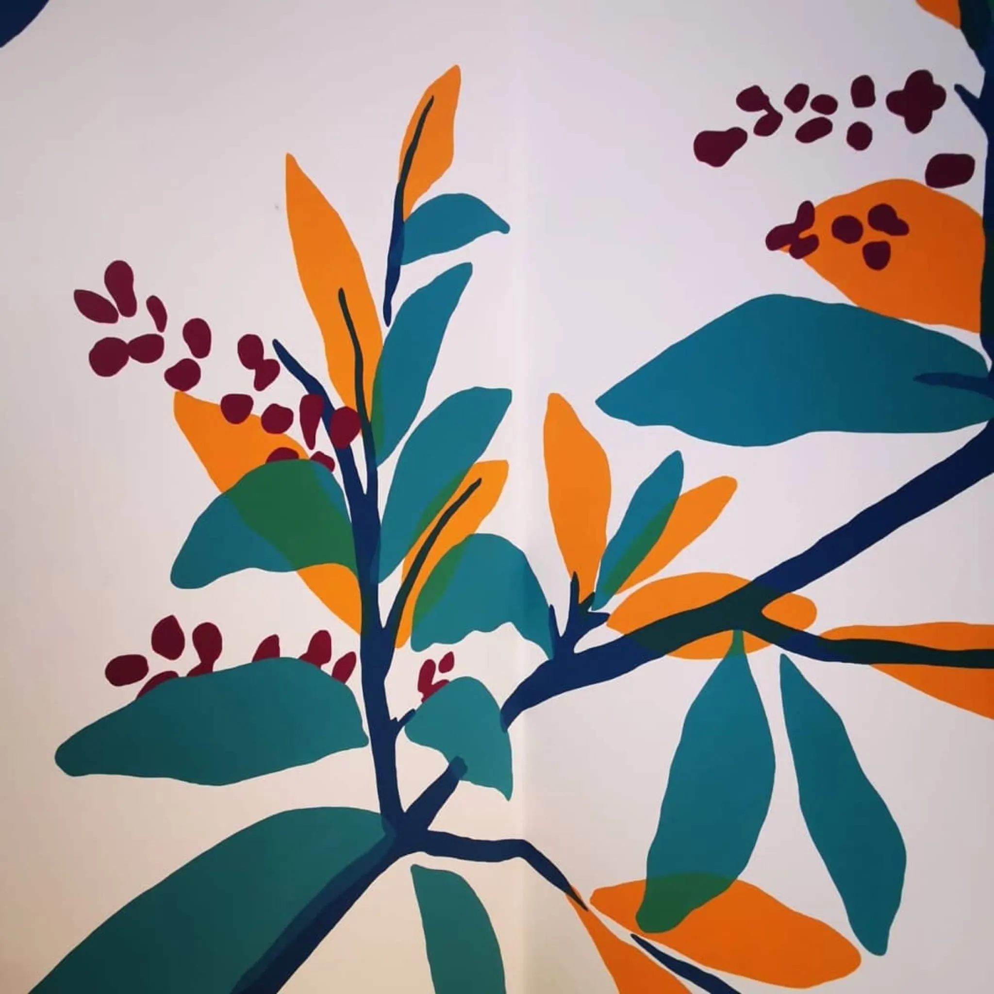 Les feuilles et la lune — photo 1